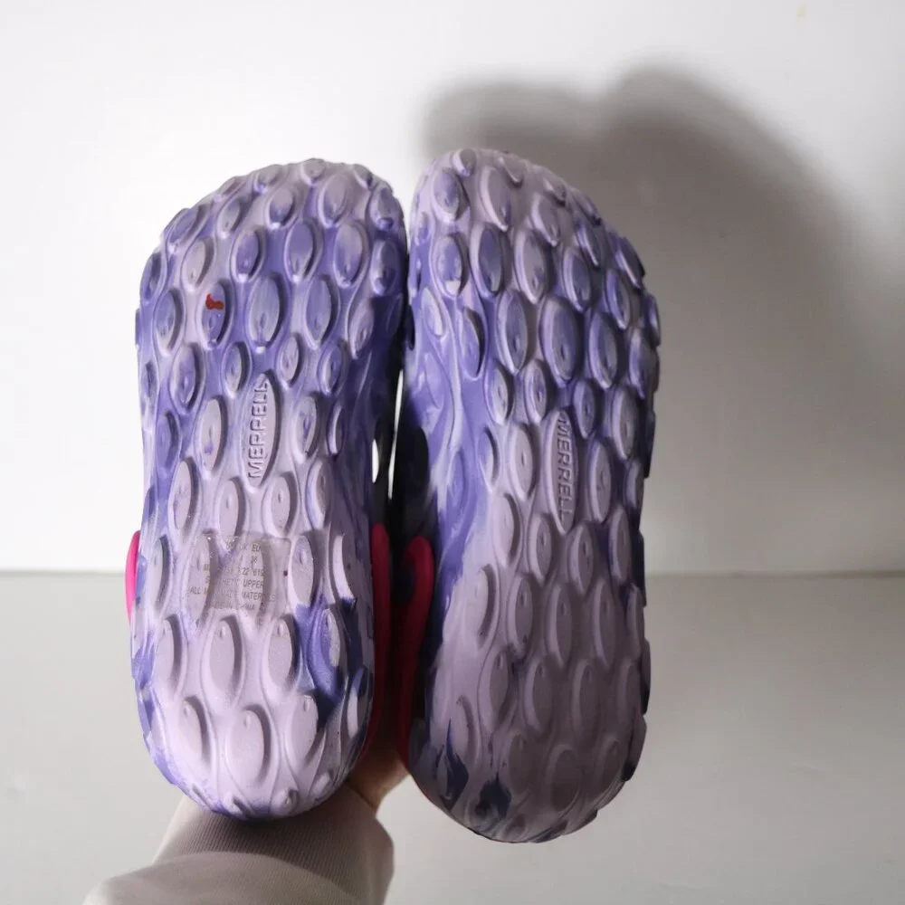 Merrell Kids Hydro Moc Sandal 5 Purple Pink Water Shoe Hiking Camping Walking‎